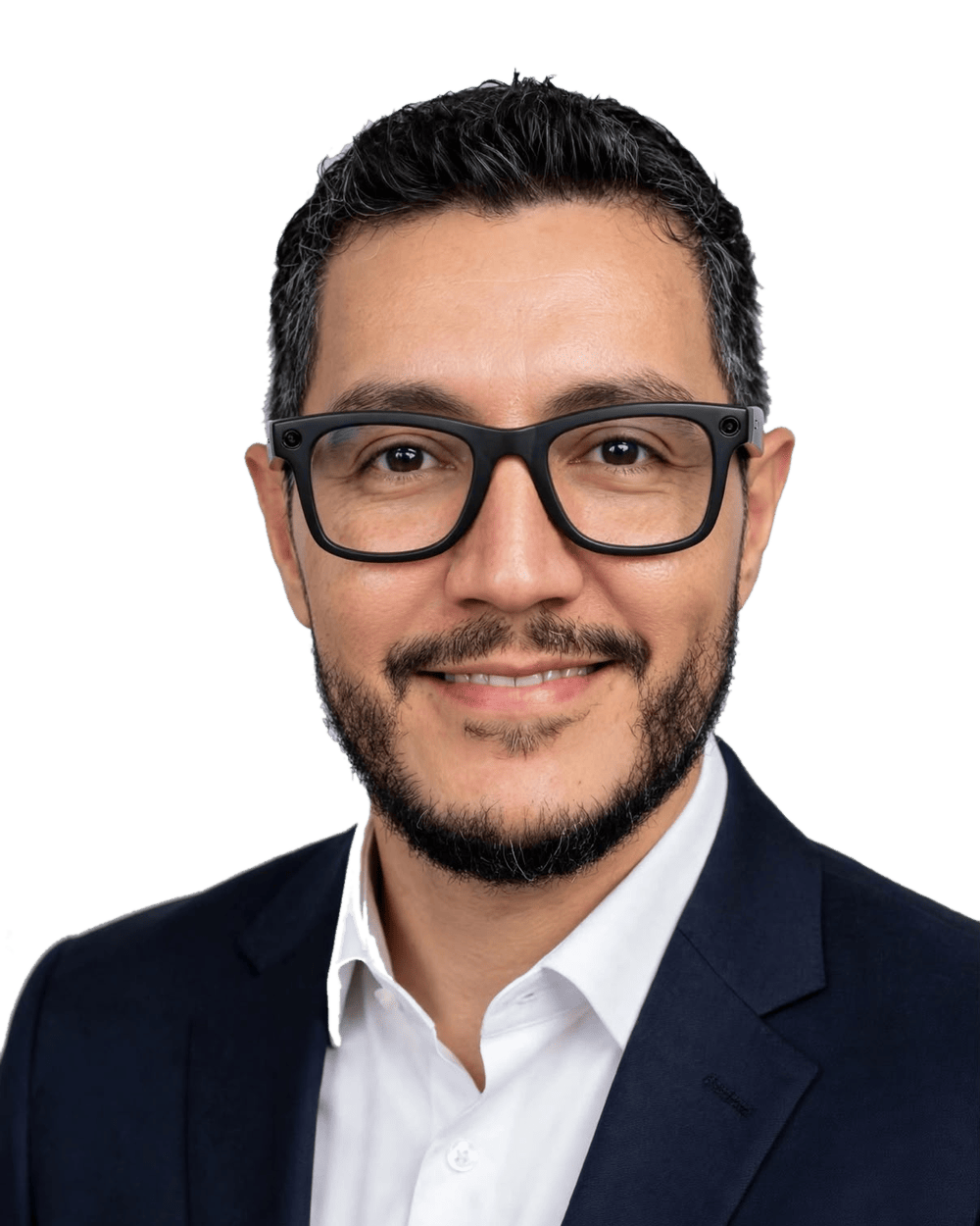 Retrato del Dr. Carlos Gómez Rochín, médico general en Tijuana
